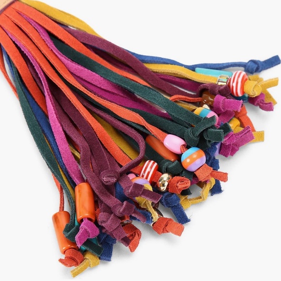 Kurt Geiger 🎁NWT Tassel Keychain/Bag Charm in Gift Box🎁 Gift Ready - Picture 2 of 5